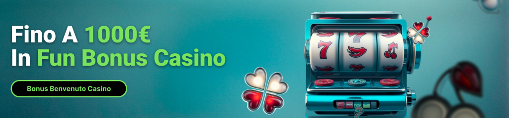 Bonus di iscrizione!